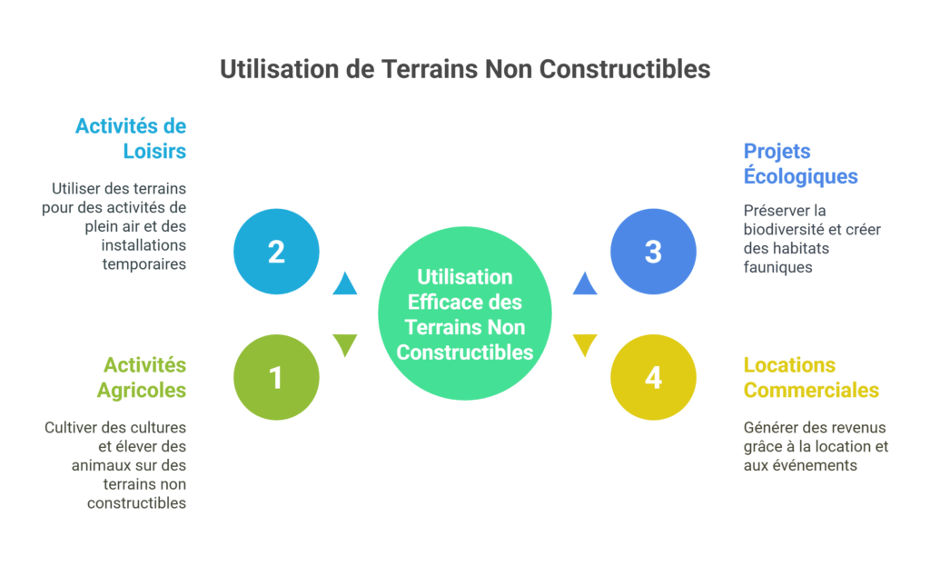 Terrain non constructible : usages et valorisation