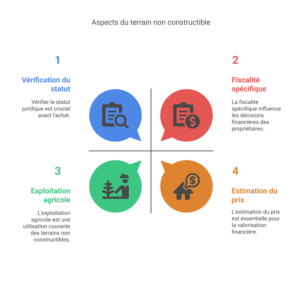 Terrain non constructible : usages et valorisation