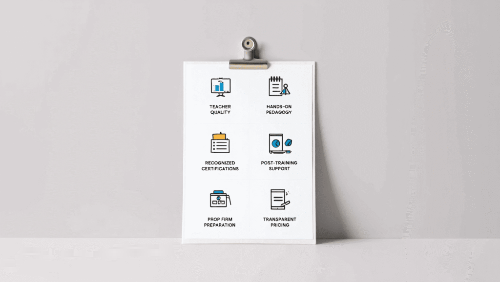Meilleure formation trading 2025 : Top 5 formations comparées