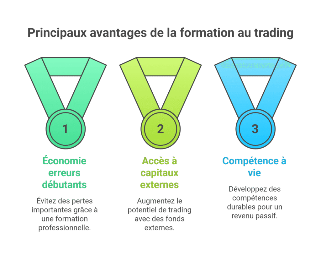 Meilleure formation trading 2025 : Top 5 formations comparées