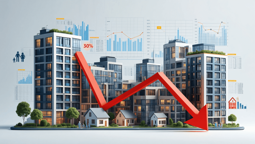 Krach immobilier 2025: Où en est le marché français?